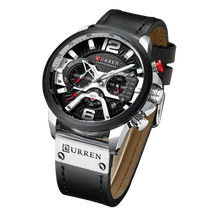 Load image into Gallery viewer, Men Top Brand Luxury Military Leather Wrist Watches freeshipping - Tyche Ace