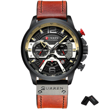 Load image into Gallery viewer, Men Top Brand Luxury Military Leather Wrist Watches freeshipping - Tyche Ace