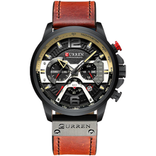 Load image into Gallery viewer, Men Top Brand Luxury Military Leather Wrist Watches freeshipping - Tyche Ace