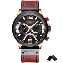 Load image into Gallery viewer, Men Top Brand Luxury Military Leather Wrist Watches freeshipping - Tyche Ace