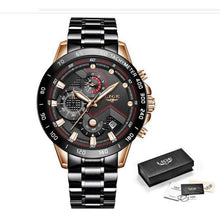 Load image into Gallery viewer, Men Top Brand Stainless Steel Wrist Watch freeshipping - Tyche Ace