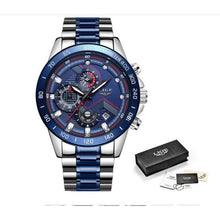 Load image into Gallery viewer, Men Top Brand Stainless Steel Wrist Watch freeshipping - Tyche Ace