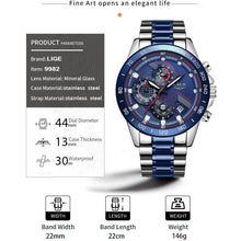 Load image into Gallery viewer, Men Top Brand Stainless Steel Wrist Watch freeshipping - Tyche Ace