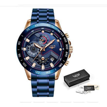 Load image into Gallery viewer, Men Top Brand Stainless Steel Wrist Watch freeshipping - Tyche Ace