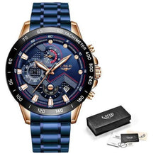 Load image into Gallery viewer, Men Top Brand Stainless Steel Wrist Watch freeshipping - Tyche Ace