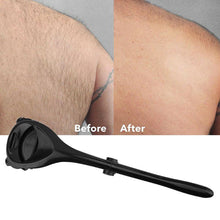 Load image into Gallery viewer, Men Two Head Blade Removable Razors Foldable Handle Back Shaver freeshipping - Tyche Ace