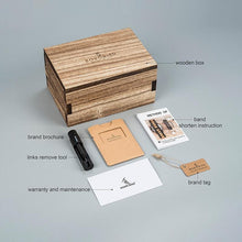 Load image into Gallery viewer, Men Unique Wooden Mechanical Wrist Watches freeshipping - Tyche Ace