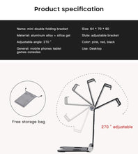 Load image into Gallery viewer, Metal Mobile Phone Tablet Charging Stand Holder freeshipping - Tyche Ace