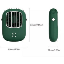 Load image into Gallery viewer, Mini Handheld 3 Gears Adjustable,  Neck Hanging, USB Charging Cooling Fan freeshipping - Tyche Ace