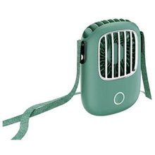 Load image into Gallery viewer, Mini Handheld 3 Gears Adjustable,  Neck Hanging, USB Charging Cooling Fan freeshipping - Tyche Ace