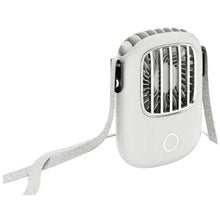 Load image into Gallery viewer, Mini Handheld 3 Gears Adjustable,  Neck Hanging, USB Charging Cooling Fan freeshipping - Tyche Ace