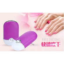 Load image into Gallery viewer, Mini Palm Size Small Portable USB Rechargeable Bladeless Fan freeshipping - Tyche Ace