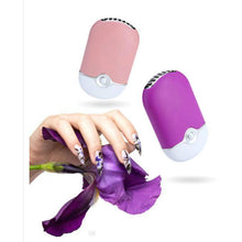 Load image into Gallery viewer, Mini Palm Size Small Portable USB Rechargeable Bladeless Fan freeshipping - Tyche Ace