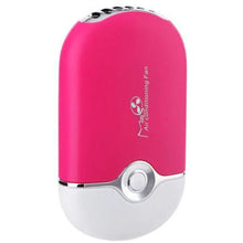 Load image into Gallery viewer, Mini Palm Size Small Portable USB Rechargeable Bladeless Fan freeshipping - Tyche Ace