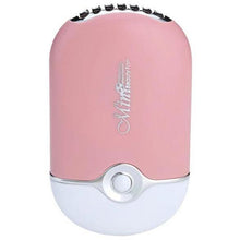 Load image into Gallery viewer, Mini Palm Size Small Portable USB Rechargeable Bladeless Fan freeshipping - Tyche Ace