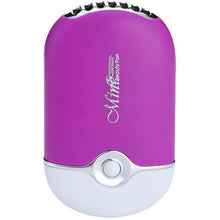 Load image into Gallery viewer, Mini Palm Size Small Portable USB Rechargeable Bladeless Fan freeshipping - Tyche Ace