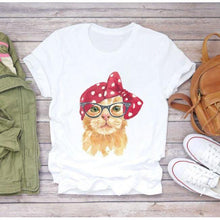 Load image into Gallery viewer, MomLife Stylish Casual Women Printed T Shirts freeshipping - Tyche Ace