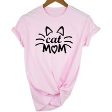 Load image into Gallery viewer, MomLife Women Stay at Home Cat Mom T Shirts freeshipping - Tyche Ace