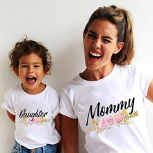 Load image into Gallery viewer, Mother Daughter Matching Cotton Casual T-Shirts Tops freeshipping - Tyche Ace