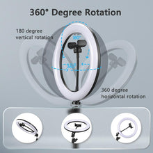 Load image into Gallery viewer, Multi-Function Led Rim Of Lamp Selfie Ring Light Photography Mobile Holder Support Tripod Stand freeshipping - Tyche Ace