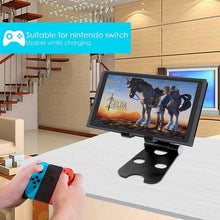 Load image into Gallery viewer, Multi-Purpose Aluminium Foldable Desk Mobile Phone Stand Holder freeshipping - Tyche Ace