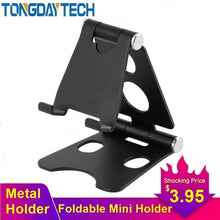 Load image into Gallery viewer, Multi-Purpose Aluminium Foldable Desk Mobile Phone Stand Holder freeshipping - Tyche Ace