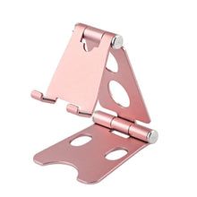 Load image into Gallery viewer, Multi-Purpose Aluminium Foldable Desk Mobile Phone Stand Holder freeshipping - Tyche Ace