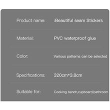 Load image into Gallery viewer, Multi-Purpose Waterproof Anti-mould Kitchen Bathroom Gap Self-adhesive Seam Tape freeshipping - Tyche Ace