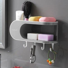 Load image into Gallery viewer, Multifunction Bathroom Accessories Holder With Hooks Organiser freeshipping - Tyche Ace
