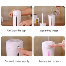 Load image into Gallery viewer, Nano Technology Mute Design 7 Colour Lights Humidifier Diffuser freeshipping - Tyche Ace