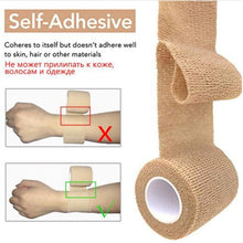 Load image into Gallery viewer, Non-Woven Elastic Fabric Self Adhesive Fitness, Knee Elbow Injury Support Bandage freeshipping - Tyche Ace