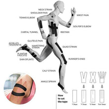 Load image into Gallery viewer, Non-Woven Elastic Fabric Self Adhesive Fitness, Knee Elbow Injury Support Bandage freeshipping - Tyche Ace