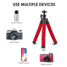 Load image into Gallery viewer, Octopus Mobile Phone Flexible Tripod Bracket Selfie Support Holder Stand freeshipping - Tyche Ace