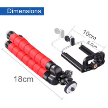 Load image into Gallery viewer, Octopus Mobile Phone Flexible Tripod Bracket Selfie Support Holder Stand freeshipping - Tyche Ace
