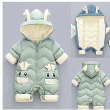 Load image into Gallery viewer, Outdoor Warm Baby Winter Hooded Rompers freeshipping - Tyche Ace