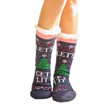 Load image into Gallery viewer, Winter Cartoon Design Non-Slip Thick Warm Most Comfortable Socks - Tyche Ace