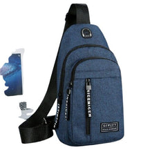 Load image into Gallery viewer, Men Waterproof Hard Wearing Outdoor Cross-Body Shoulder Leisure Bags