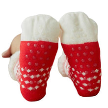 Load image into Gallery viewer, Animal Cartoon Design Non-Slip Plush Socks For Women