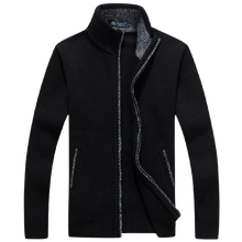 Load image into Gallery viewer, Men Winter Thick Faux Fur Wool Sweater Cardigan Jackets freeshipping - Tyche Ace