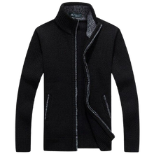 Load image into Gallery viewer, Men Winter Thick Faux Fur Wool Sweater Cardigan Jackets freeshipping - Tyche Ace