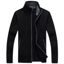 Load image into Gallery viewer, Men Winter Thick Faux Fur Wool Sweater Cardigan Jackets freeshipping - Tyche Ace