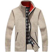 Load image into Gallery viewer, Men Winter Thick Faux Fur Wool Sweater Cardigan Jackets freeshipping - Tyche Ace