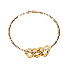 Load image into Gallery viewer, Stainless Steel Hearts Custom Bracelets For Women freeshipping - Tyche Ace