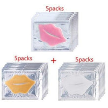 Load image into Gallery viewer, Packs Crystal Collagen Anti Aging Moisture Essence Gel Patch Lip Masks freeshipping - Tyche Ace
