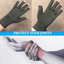 Load image into Gallery viewer, Pair Men Pain Relieve Arthritis Compression Gloves freeshipping - Tyche Ace