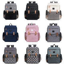 Load image into Gallery viewer, Parents Multifunction Large Capacity Travel Nappy Backpacks With Changing Mat freeshipping - Tyche Ace