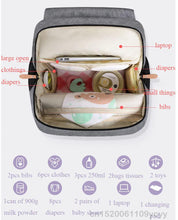 Load image into Gallery viewer, Parents Multifunction Large Capacity Travel Nappy Backpacks With Changing Mat freeshipping - Tyche Ace