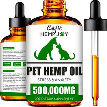 Load image into Gallery viewer, Pet Natural Hemp Essential Pain Relief Oil freeshipping - Tyche Ace