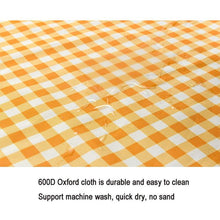 Load image into Gallery viewer, Plaid Outdoor Waterproof Foldable Outdoor Picnic Camping Mat freeshipping - Tyche Ace