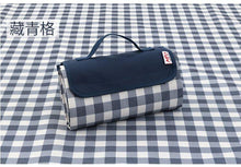 Load image into Gallery viewer, Plaid Outdoor Waterproof Foldable Outdoor Picnic Camping Mat freeshipping - Tyche Ace
